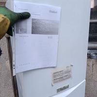 caldaia vaillant 282/2-5 camera stagna gas metano