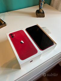 Iphone 11 red 128 gb mobile rosso apple telefono