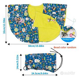 coprispalle antiescrementi - pappagalli