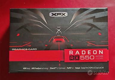 GPU - XFX Radeon RX 550 4GB GDDR5