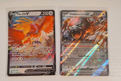 Ho-Oh V e Ursaluna ex Pokemon