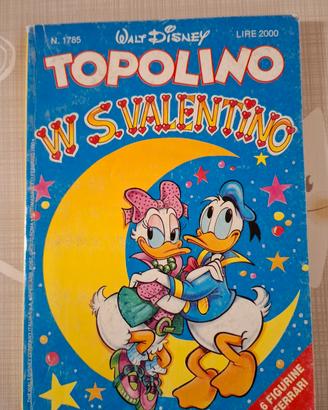 Fumetto topolino w s.valentino  n. 1785 