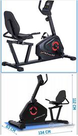 RLX Physio 3 Cyclette Recumbent Elettromagnetica
