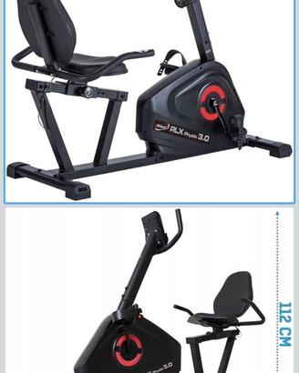 RLX Physio 3 Cyclette Recumbent Elettromagnetica