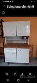 Mobile credenza cucina francese vintage