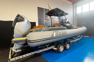 Gommone 8 metri + motore fuoribordo B F350 Honda