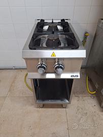 Cucina a gas con 2 fuochi