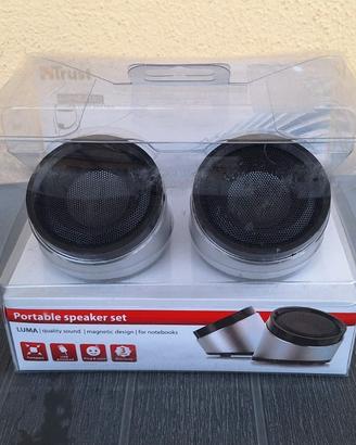 Altoparlanti USB Trust LUMA per PC