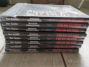 Manga Freak Island 1-8 Completa IT - Rari