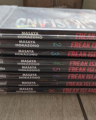 Manga Freak Island 1-8 Completa IT - Rari