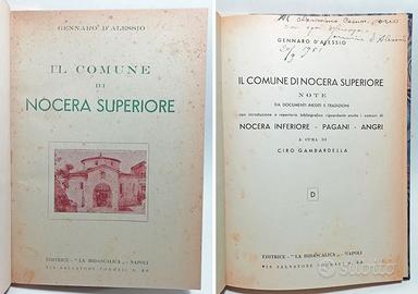 IL COMUNE DI NOCERA SUPERIORE - D'ALESSIO G. 1940