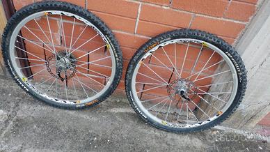 mavic ruote cerchi crossmax sl ssc 26 mtb vintage