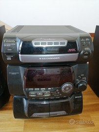 Mini stereo, lettore DVD dvx separatamente