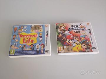 3DS Nintendo TomoDachi Live + Super Smash Bros
