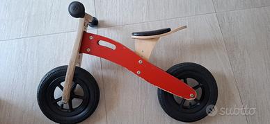 🚲 Bici senza pedali in legno – Città del Sole MIN