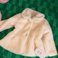 cappottino bianco bimba 9/12