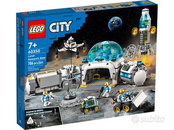 LEGO 60349 + 60350 City Spazio NASA NUOVO!