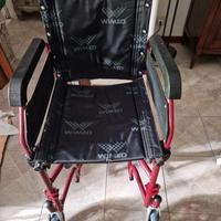 Sedia a rotelle slim con cuscino viscoelastic foam