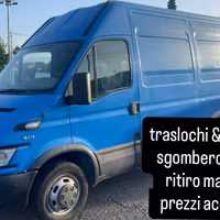 trasporti,traslochi,sgomberi,ritiro materiale