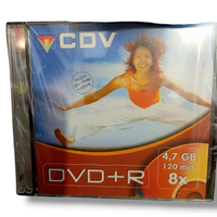 CDV DVD-R 4,7gb 120 min 8x Speed - 30 pezzi