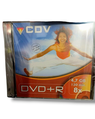 CDV DVD-R 4,7gb 120 min 8x Speed - 30 pezzi