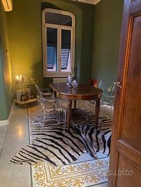 N 4 sedie trasparenti