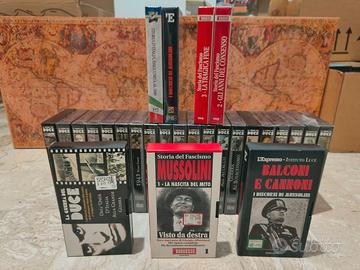 Collezione 27 VHS Fascismo e Duce