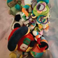 lotto 31 giochi per neonati bambini chicco ecc 