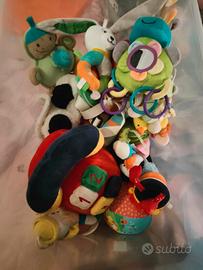 lotto 31 giochi per neonati bambini chicco ecc 