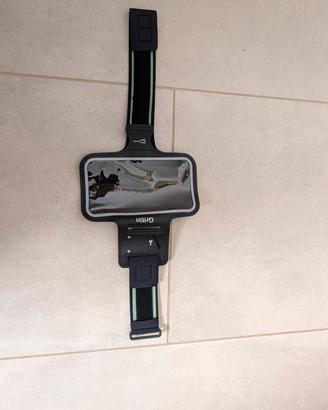 Fascia da braccio sportiva Gritin per smartphone 