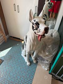 Statua Cane Gigante In Ceramica