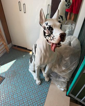 Statua Cane Gigante In Ceramica