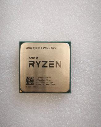 CPU AMD Ryzen 5 PRO 3400G