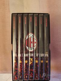 Cofanetto completo 7 DVD Milan Campione d'Europa 2