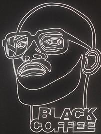 DJ Black Coffee T Shirt Tour 2026 House Tekno Rave