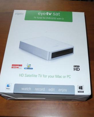 Decoder satellitare EyeTV sat per Mac e PC