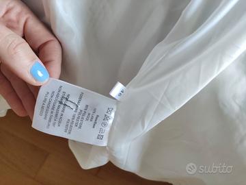 Cappotto donna bianco ghiaccio