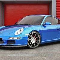 Lama spoiler paraurti anteriore porsche 997 abs