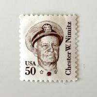 Francobollo USA 50 Chester W. Nimitz