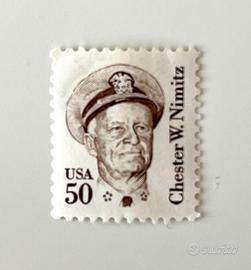 Francobollo USA 50 Chester W. Nimitz