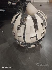 Lampadario moderno bianco