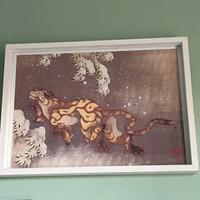 Quadro Stampa Hokusai incorniciata