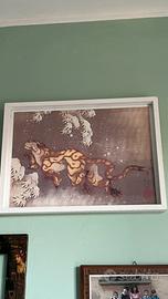 Quadro Stampa Hokusai incorniciata