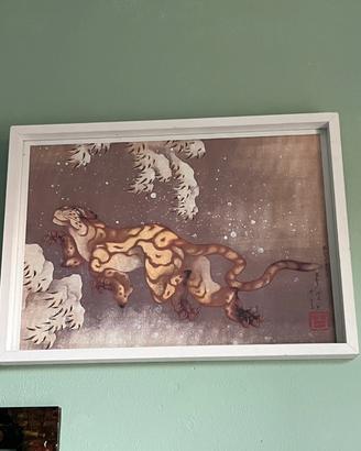 Quadro Stampa Hokusai incorniciata