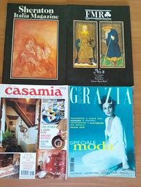 collezione di quattro riviste vintage italiane