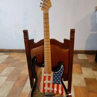 chitarra elettrica + amplificatore fender