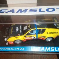 Slot car Team Slot Renault Alpine A310 Rally Nuova