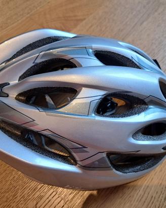 Casco Bici argento