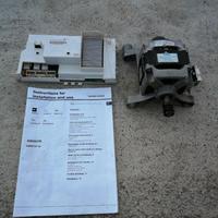 Scheda e motore lavatrice-asciugatrice hotpoint Ar