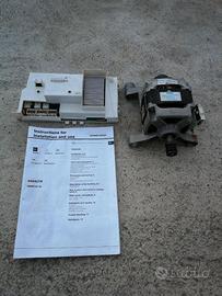 Scheda e motore lavatrice-asciugatrice hotpoint Ar